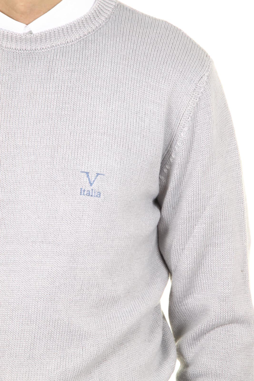 Maglione uomo girocollo V 1969 Italia 9802 GIROCOLLO GRIGIO MEDIO
