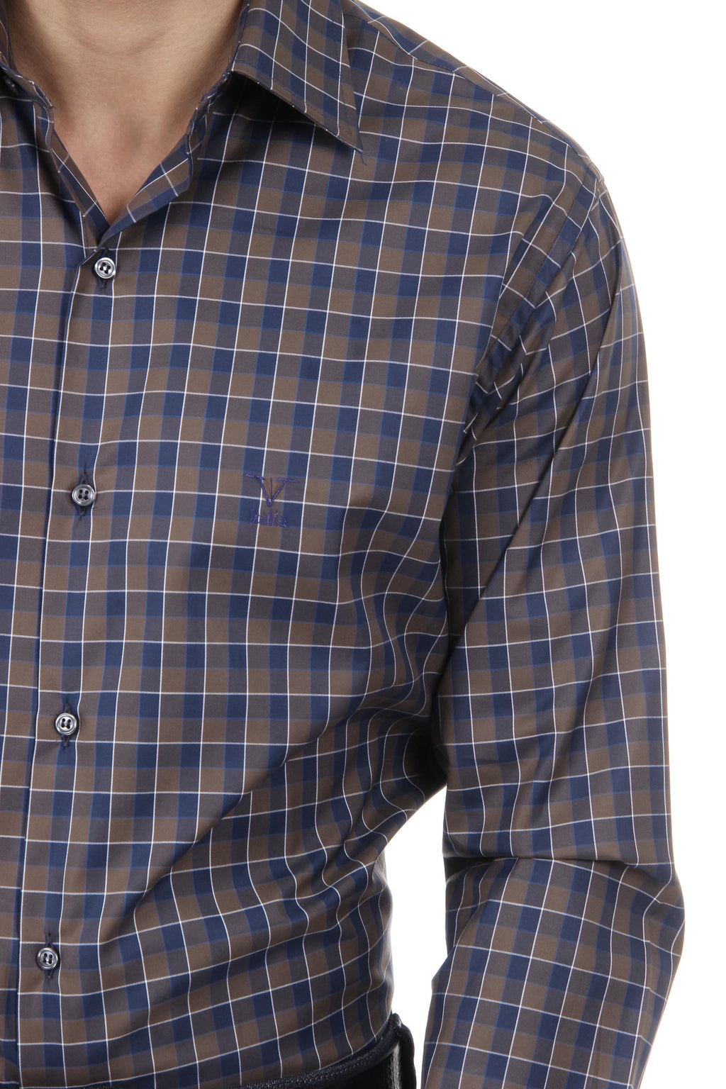 V 1969 Italia Camicia da uomo moderna classica 377 VAR. 031