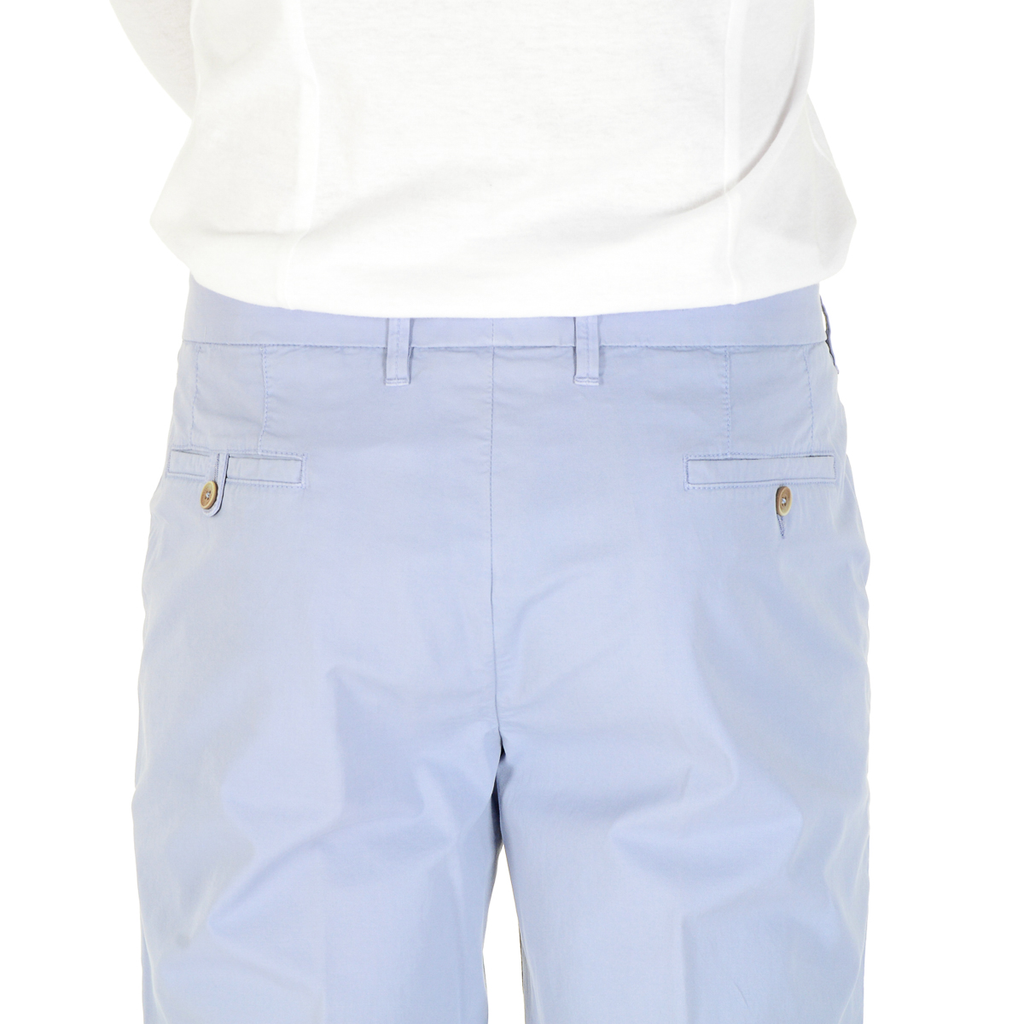 Corneliani Pantaloni Uomo Azzurro