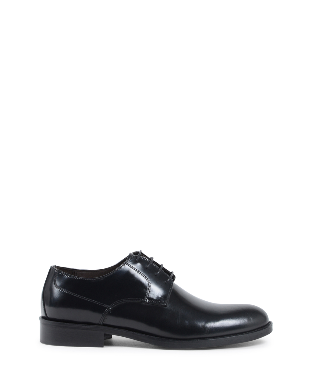 19V69 Italia Mens Classic Shoe Black 912 MP ABRASIVATO NERO
