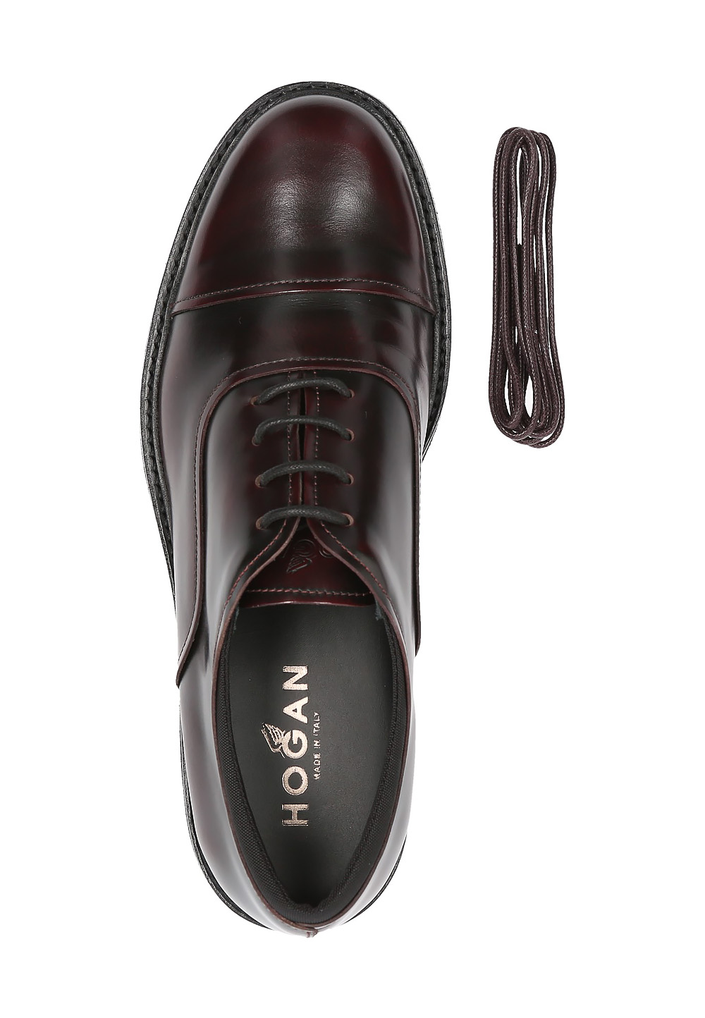 Hogan Scarpe stringate da uomo Rosso scuro HXM2170O90077AP0946