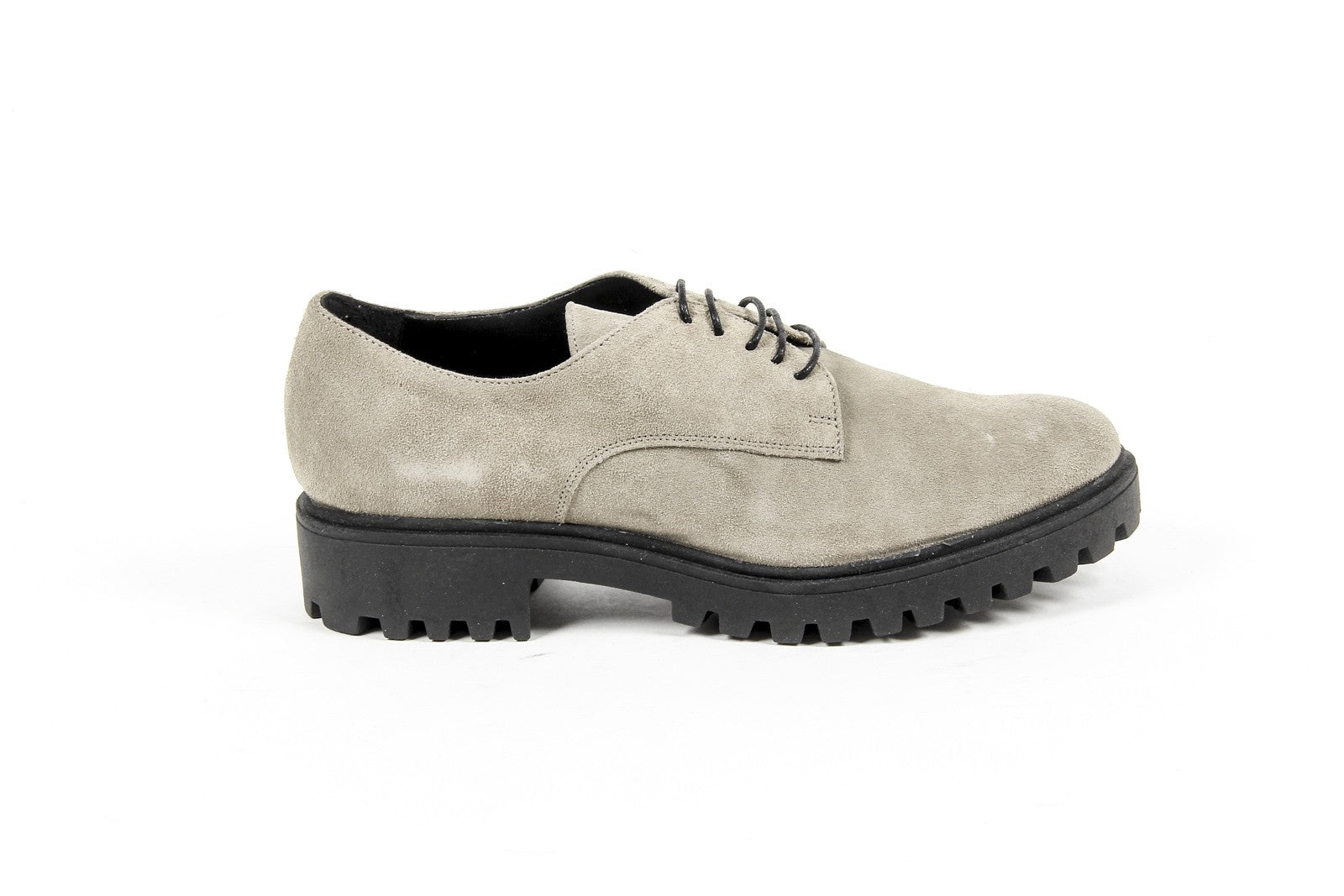V 1969 Italia Scarpa stringata da donna C01 CAMOSCIO TAUPE
