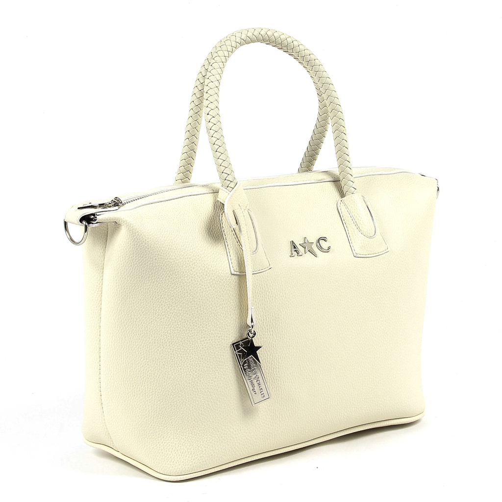 Borsa a mano da donna Andrew Charles Beige DARSEY