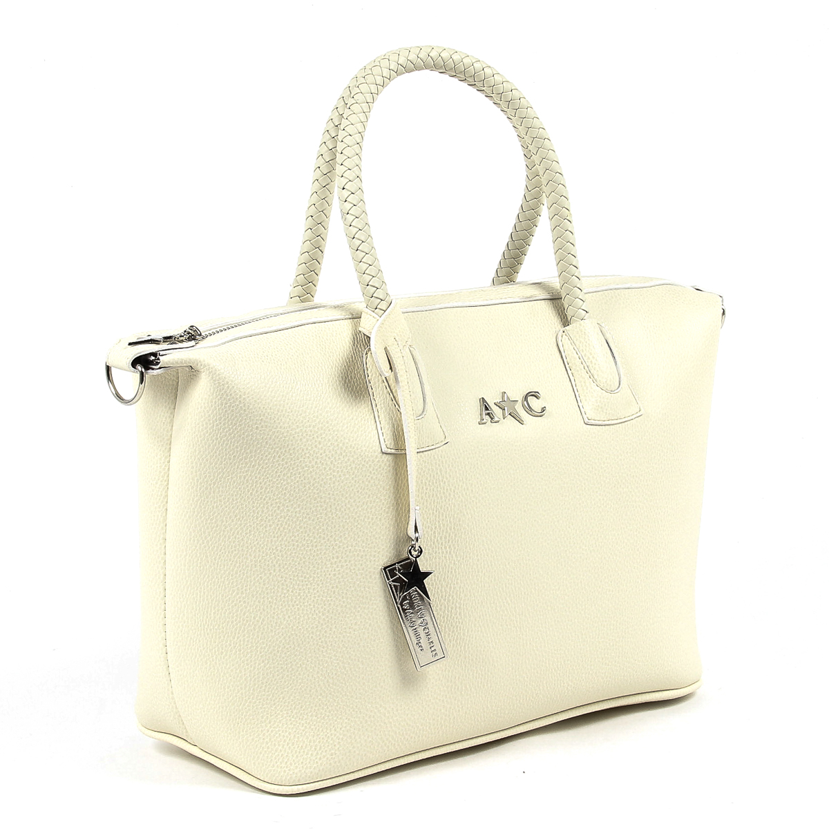 Borsa a mano da donna Andrew Charles Beige DARSEY