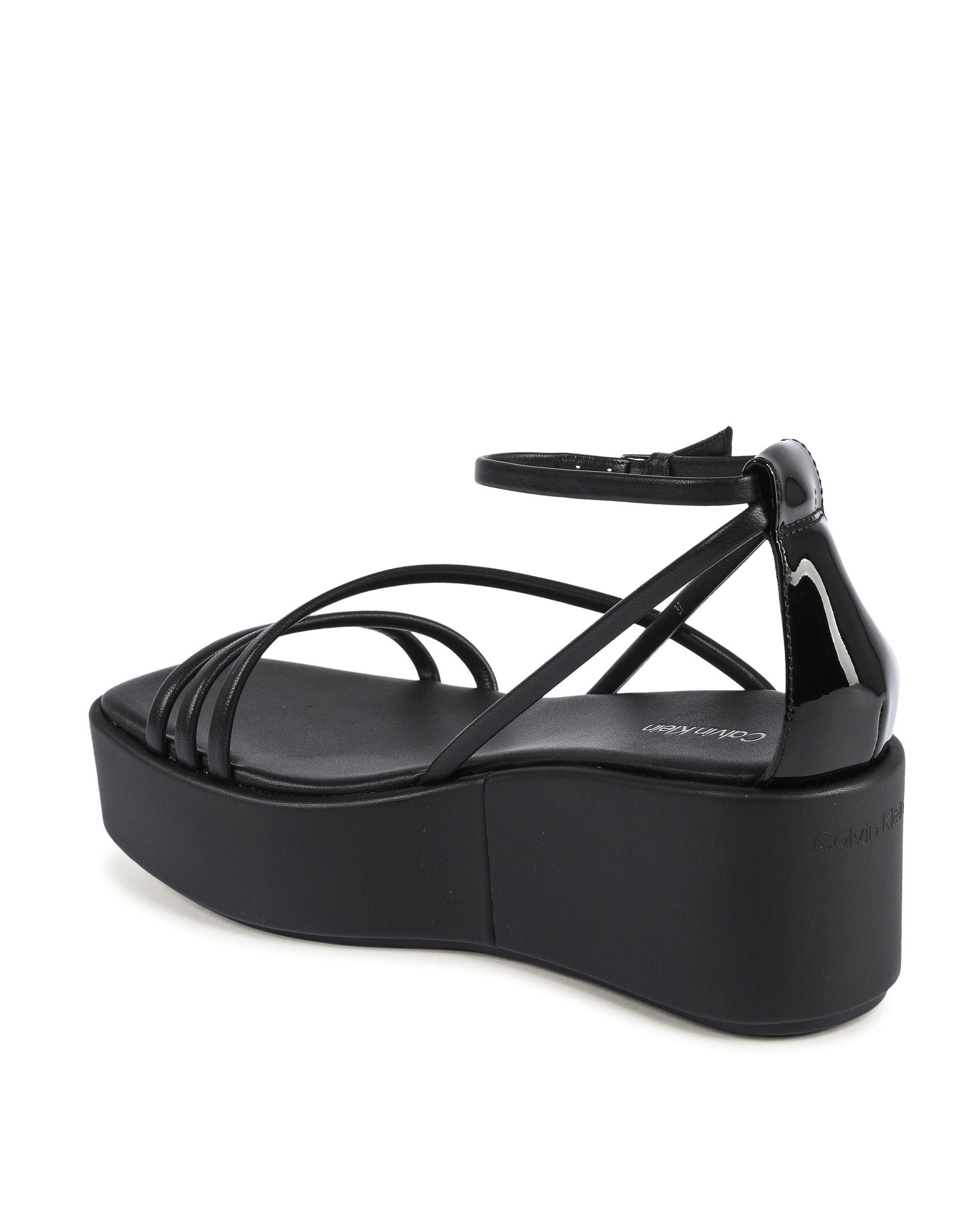 Calvin Klein Zeppa da donna nera HW0HW01949BEH
