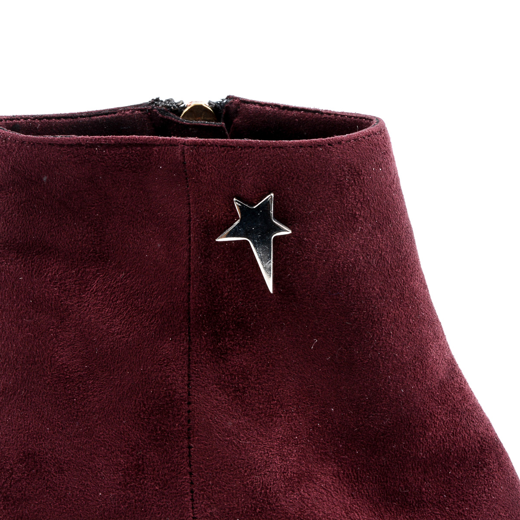 Stivaletti con tacco da donna Andrew Charles Bordeaux DOLLY