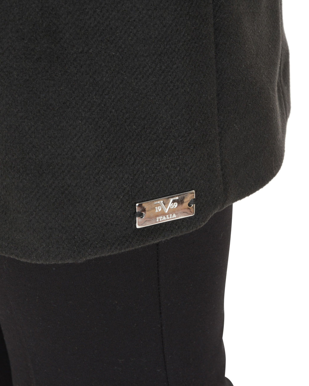 19V69 Italia Giacca Donna Nera NEVE BLACK