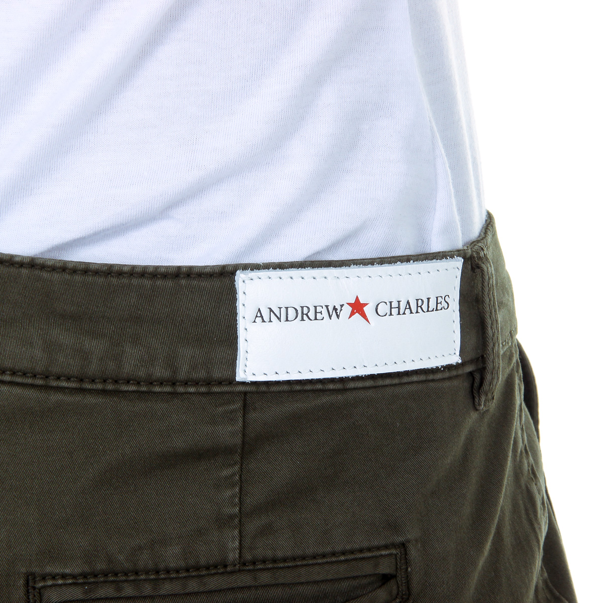 Pantaloni da donna Andrew Charles verdi PENDA