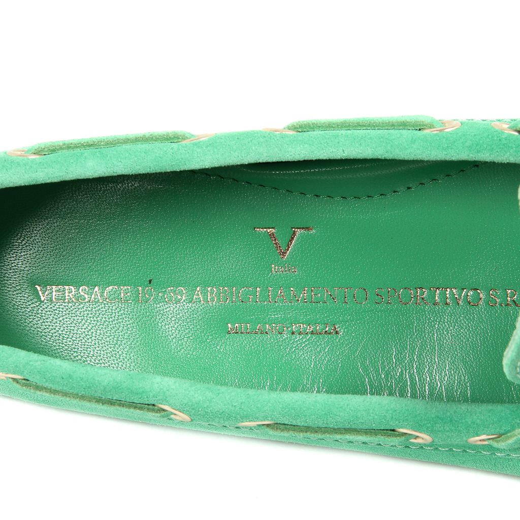 V 1969 Italia Mocassino da donna verde PISA