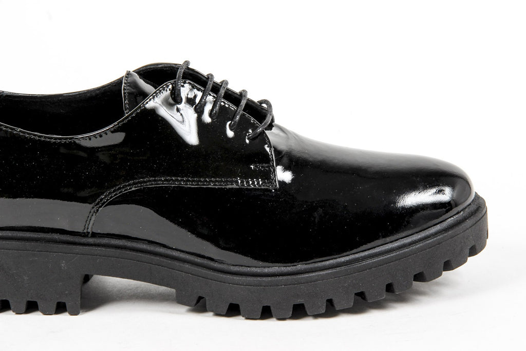 Scarpa stringata da donna V 1969 Italia C01 VERNICE NERO