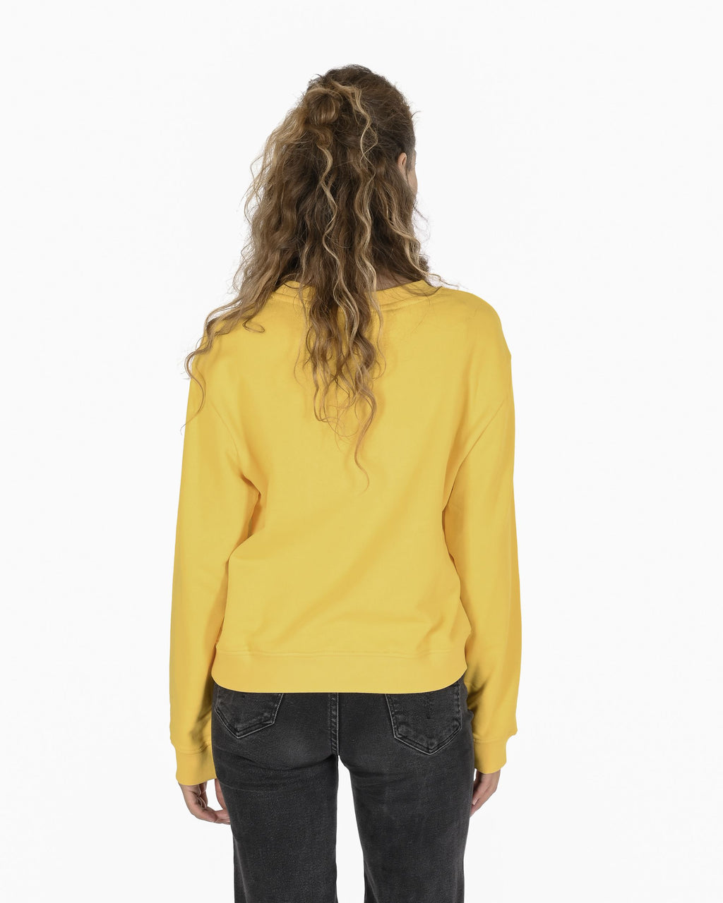 Felpa da donna Love Moschino W 6 306 47 M 4055 I60 GIALLO