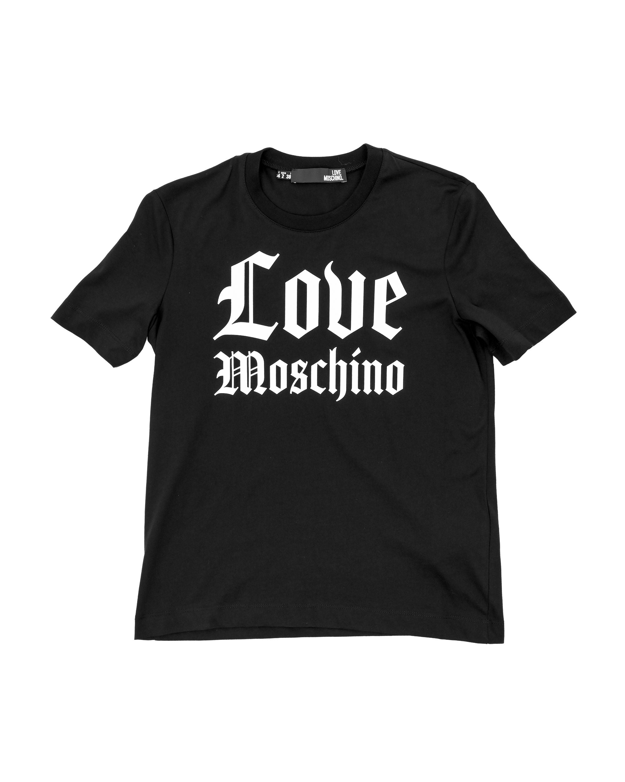 T-shirt da donna Love Moschino W 4 H06 33 M 3876 C74 NERO