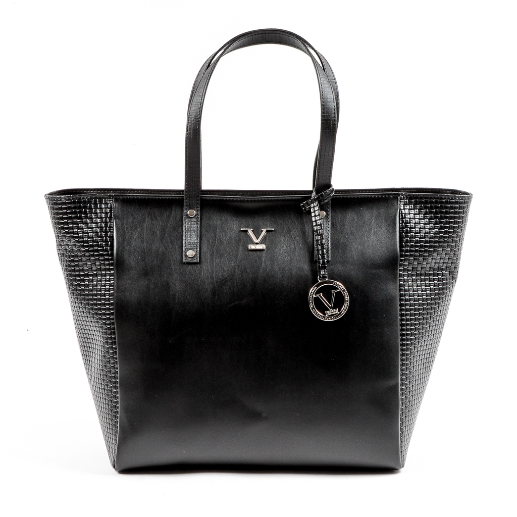 V 1969 Italia Borsa da donna nera REINA