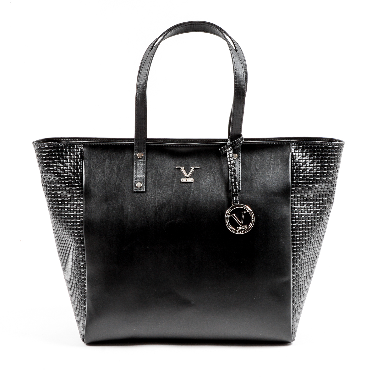 V 1969 Italia Borsa da donna nera REINA