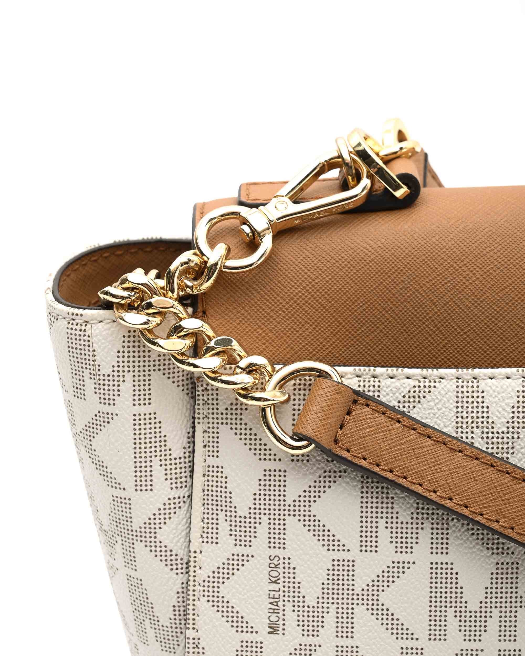 Borsa a mano da donna Michael Kors 35T7GT4S6B VANIGLIA ACRN
