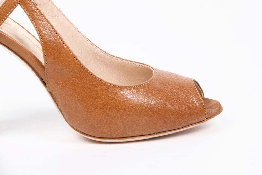 Sandalo Slingback da Donna V 1969 Italia 5616 VAL95 PE ELIOS15TER CAPRETTO ELIOS TERRA