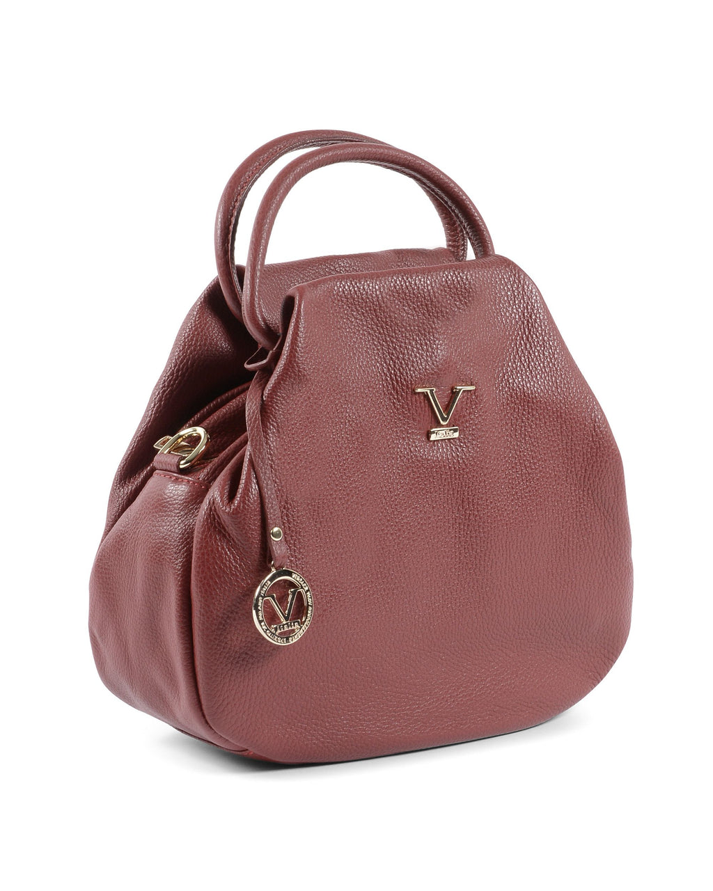V Italia Borsa da donna Bordeaux V10312 52 DOLLARO RUBINO