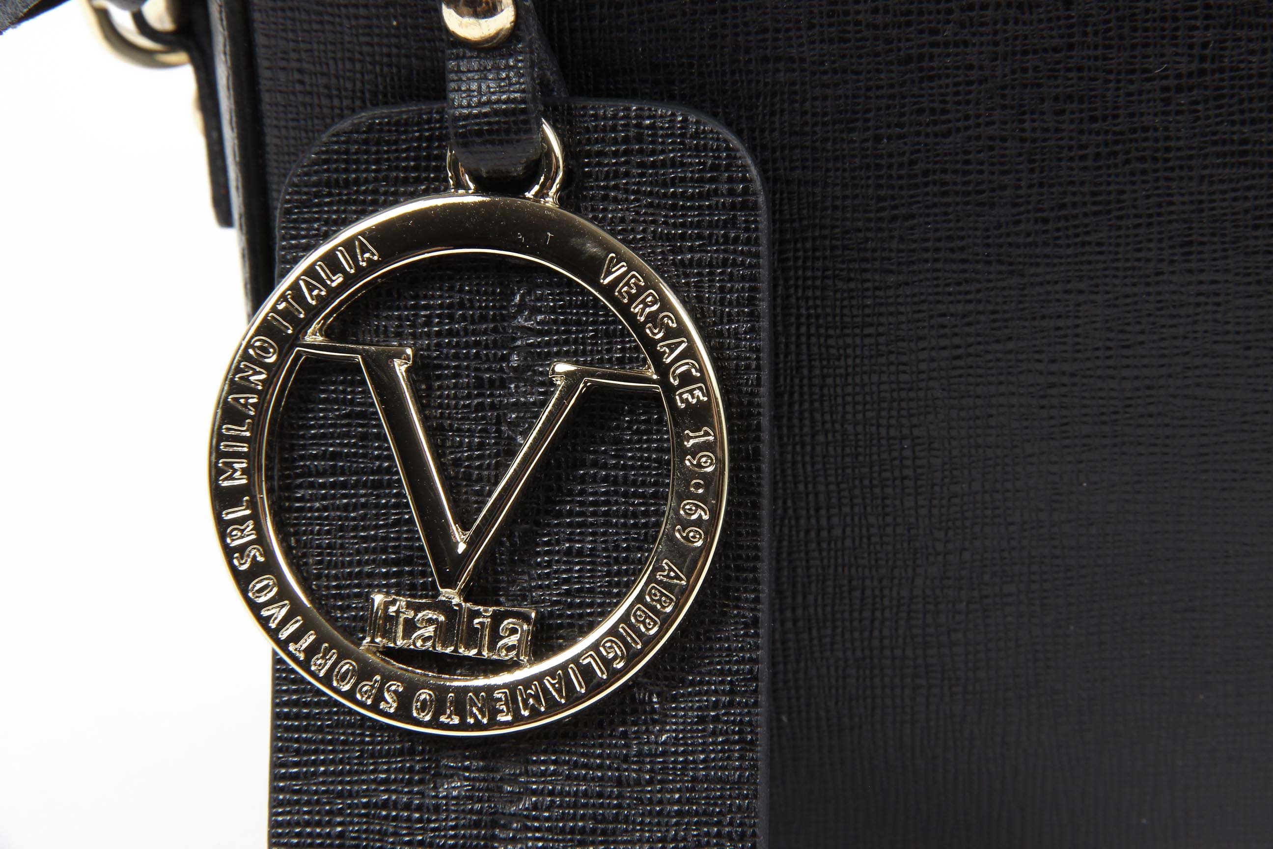 Borsa da donna V 1969 Italia V001 SAFFIANO NERO