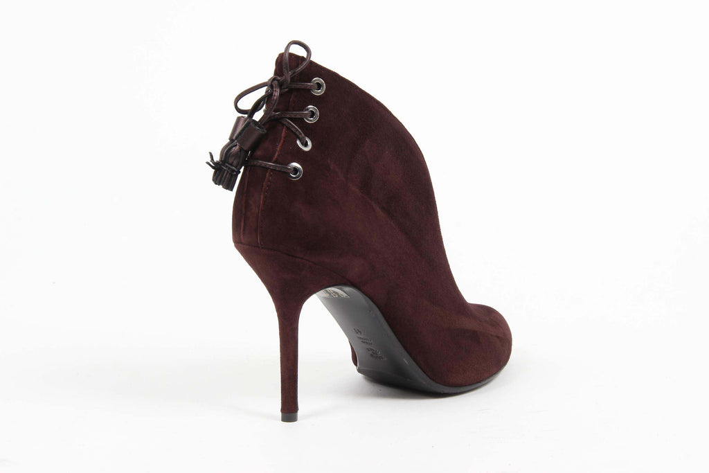 Stivaletto Donna V 1969 Italia G078 CAMOSCIO BORDO' 23