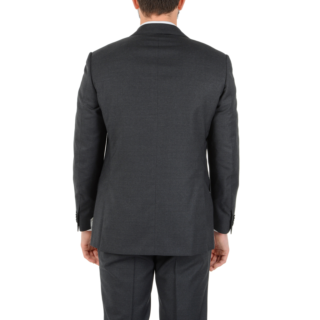 Corneliani Abito da uomo a maniche lunghe grigio scuro Super 130's