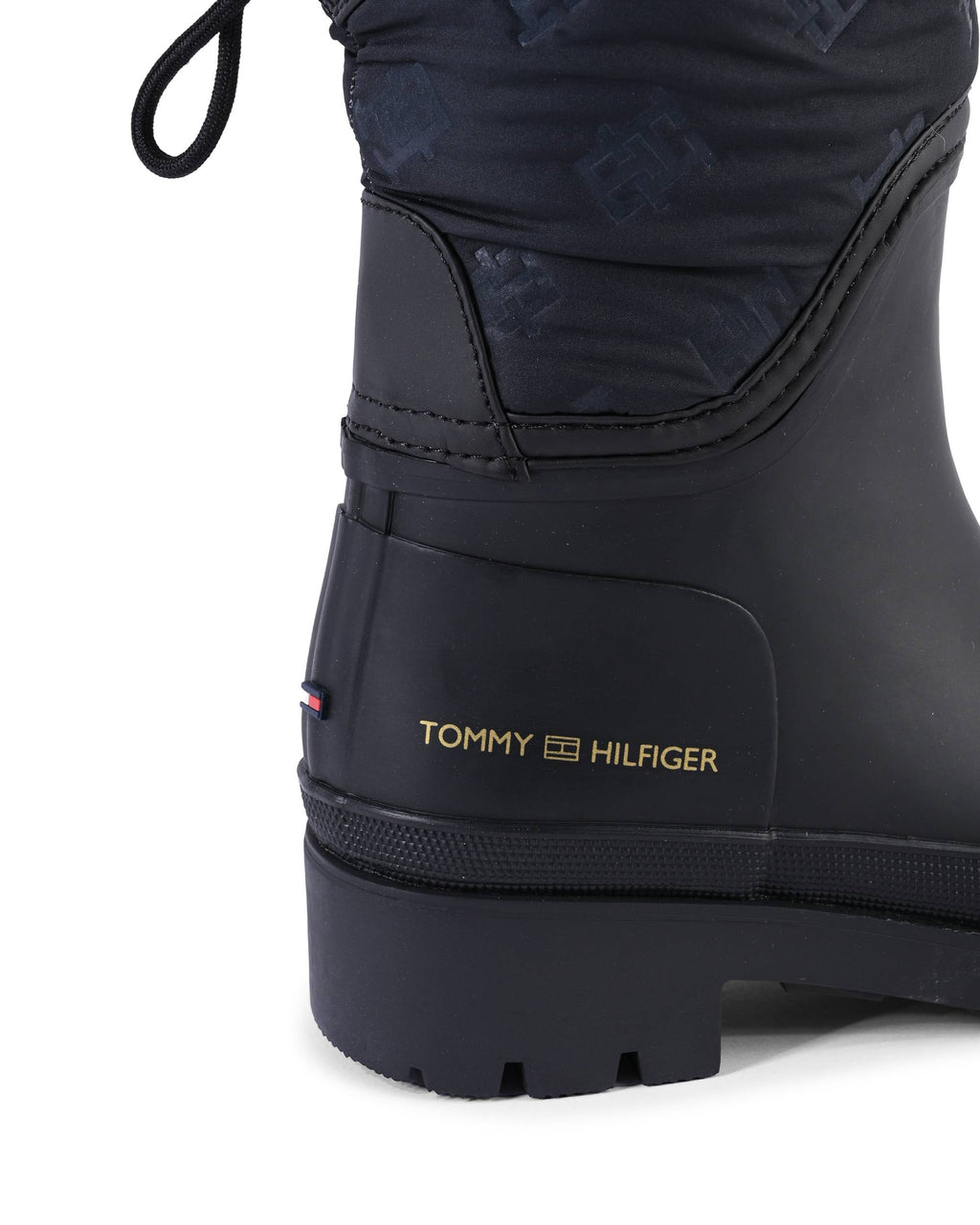 Stivali da donna Tommy Hilfiger neri FW0FW06848BDS