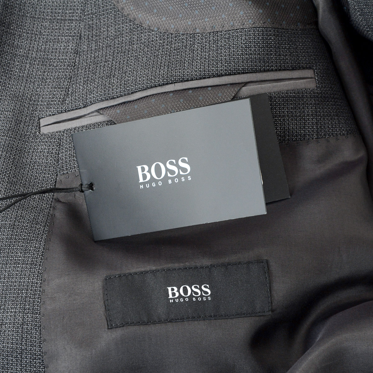 Abito da uomo Hugo Boss grigio HUTSON GANDER