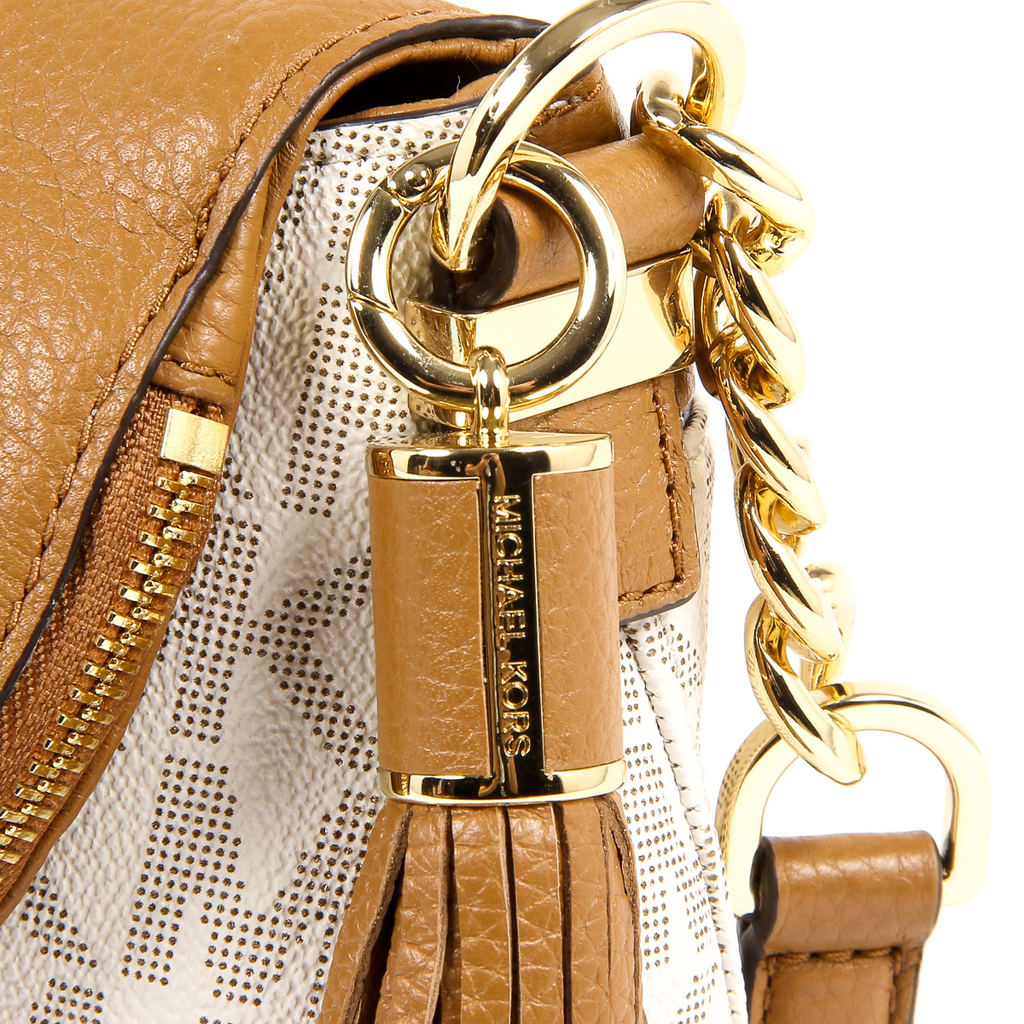 Borsa a mano da donna Michael Kors BEDFORD 35T7GBFL2B VANIGLIA ACRN
