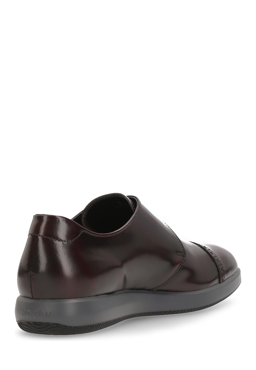 Hogan Uomo Monk Strap Scarpe Bordeaux HXM2090P2106Q6R810