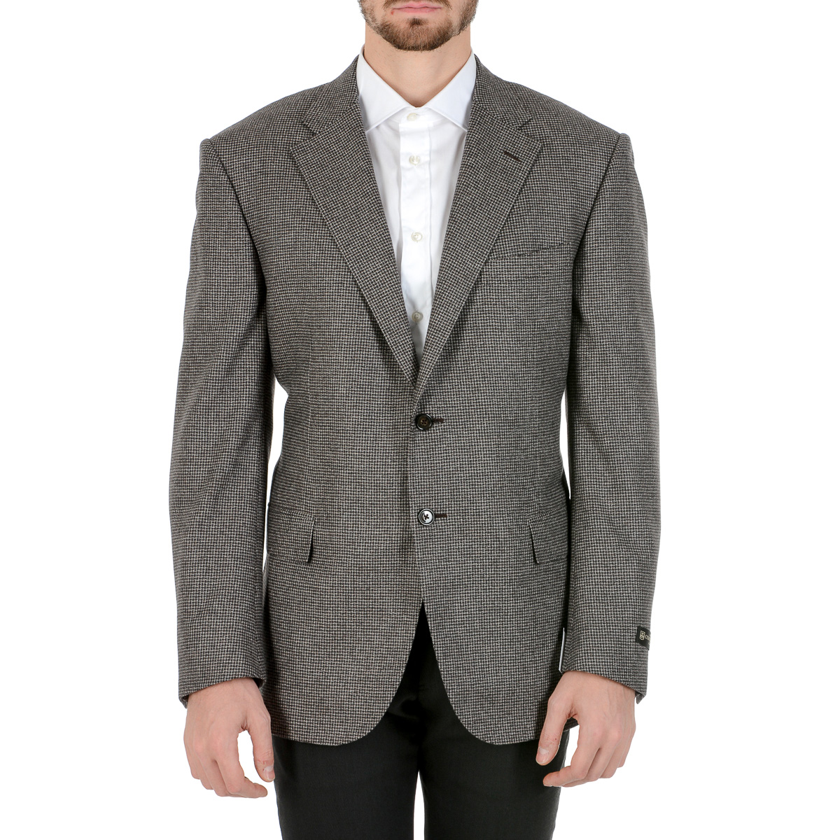 Corneliani Giacca Uomo Maniche Lunghe Grigio