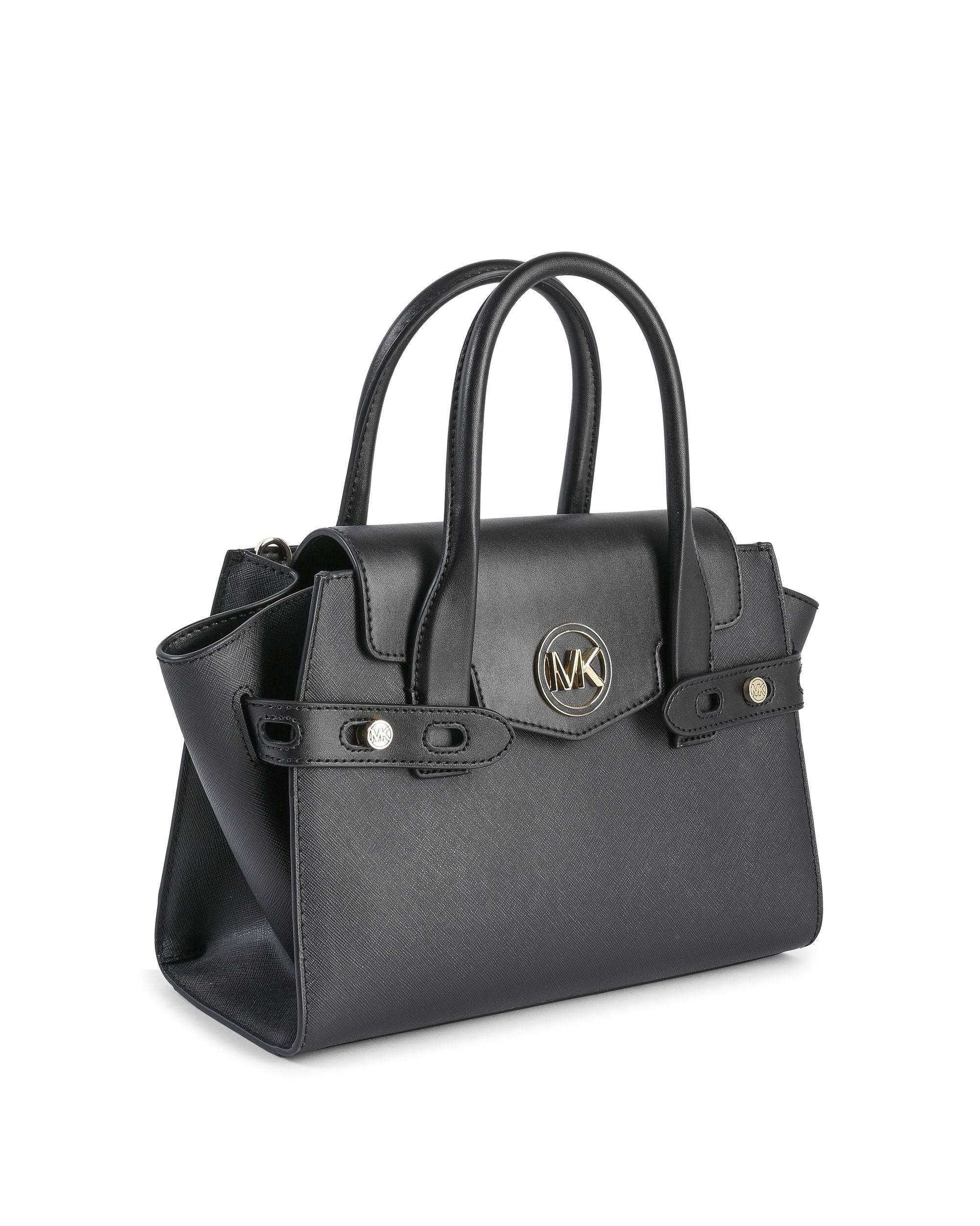 Borsa a mano media con patta Michael Kors 35S2GNMS8L NERA