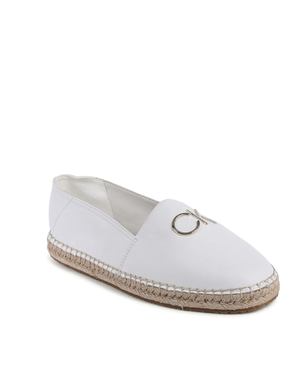 Espadrillas da donna Calvin Klein bianche HW0HW00740YAF