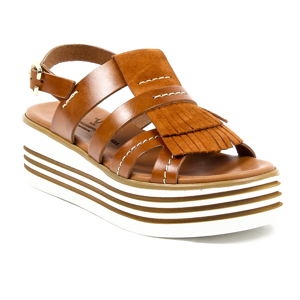 Sandalo flatform da donna V 1969 Italia