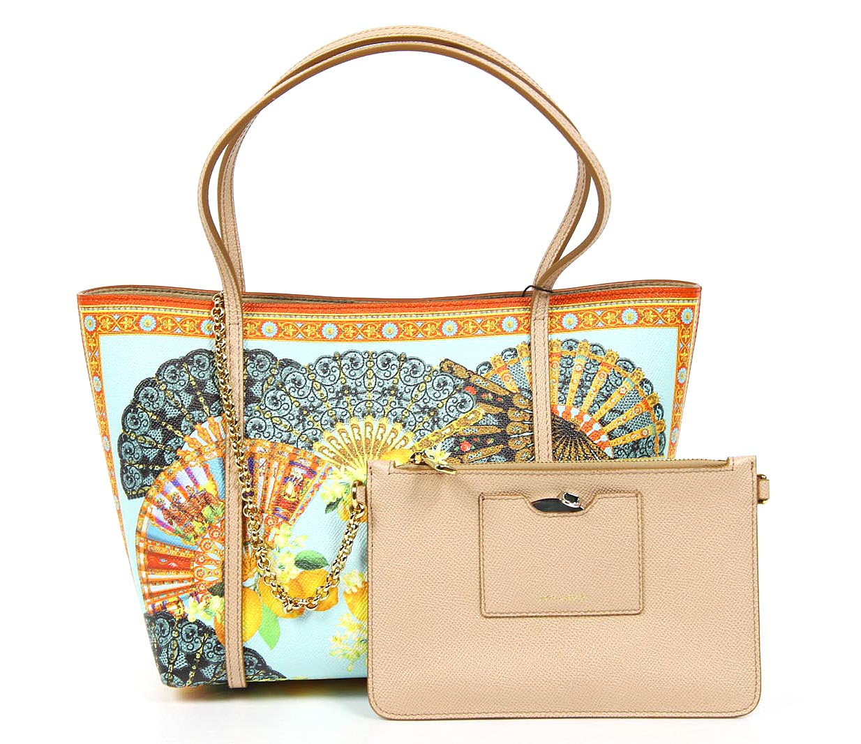 Borsa shopping Dolce & Gabbana St. Dauphine Maoliche BB6022 AP123 8R833