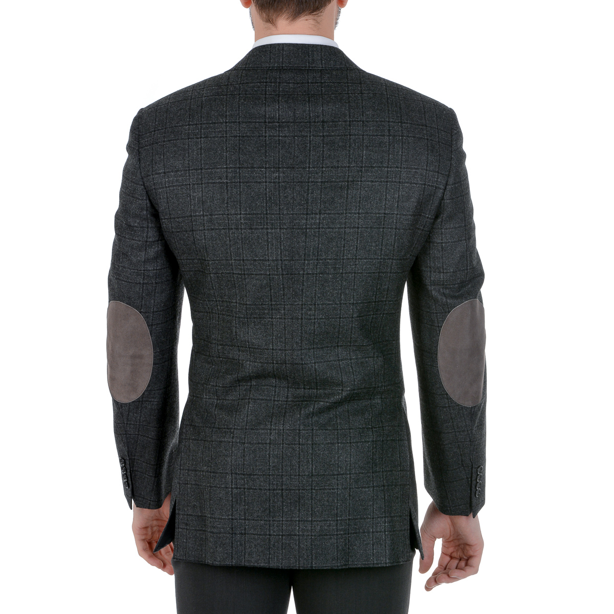 Giacca da uomo Canali maniche lunghe grigio scuro