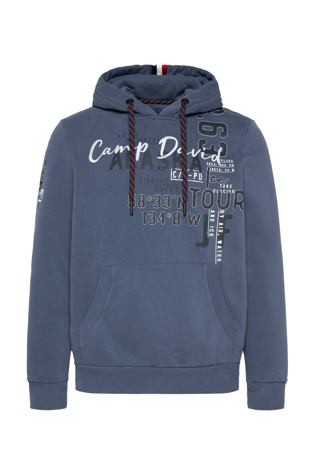 Felpa con cappuccio da uomo Camp David