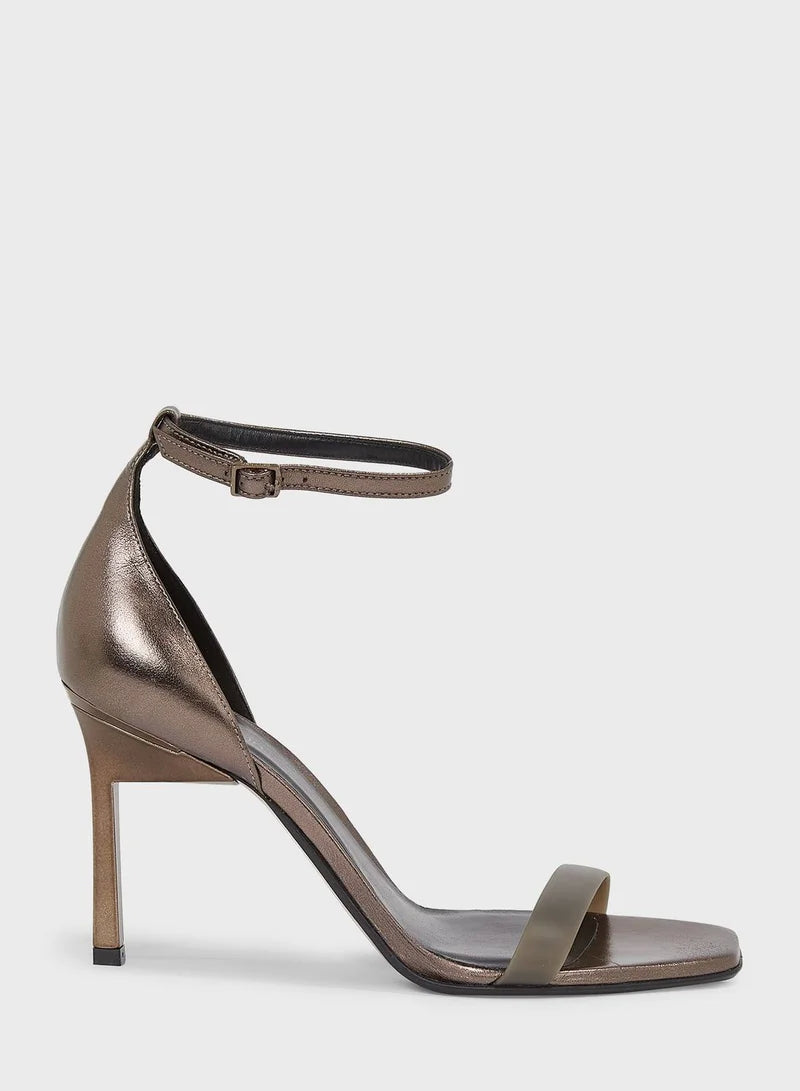 Calvin Klein Sandalo da donna marrone HW0HW018300HJ