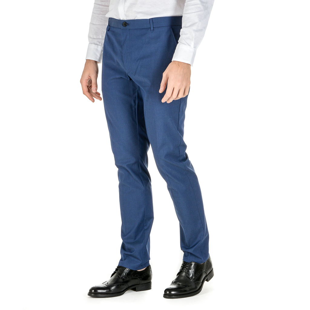 Pantaloni da uomo Hugo Boss blu HELDOR
