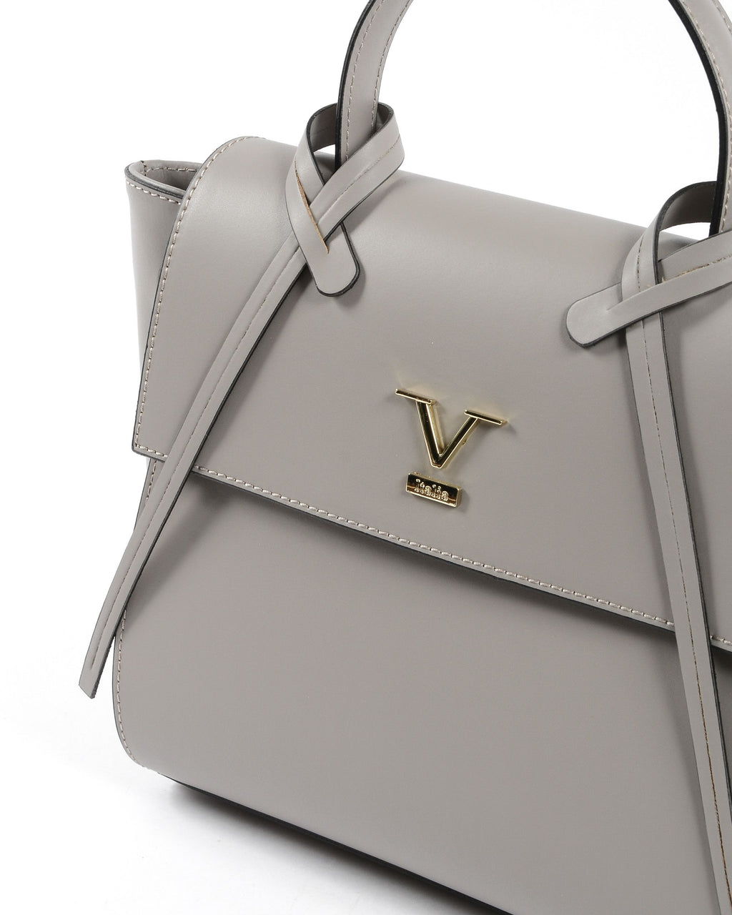 Borsa a mano da donna V Italia V030-G RUGA TAUPE