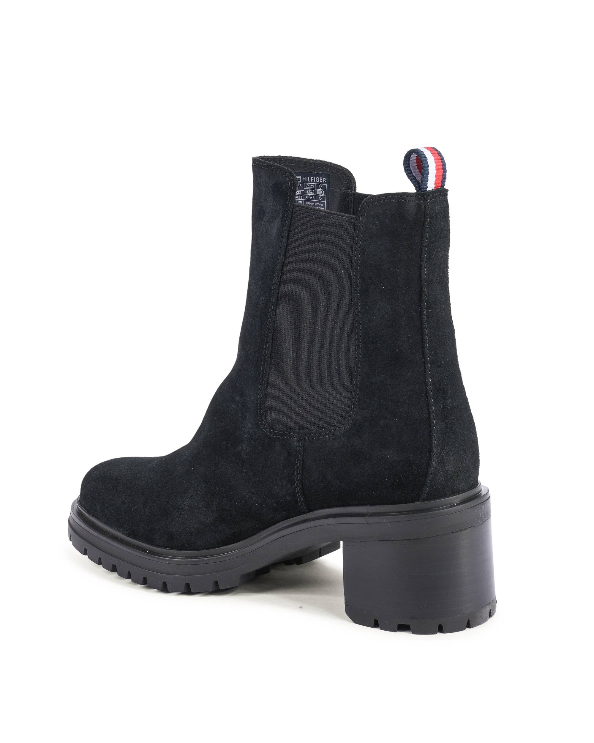 Tommy Hilfiger Stivali da donna NERO FW0FW07522BDS