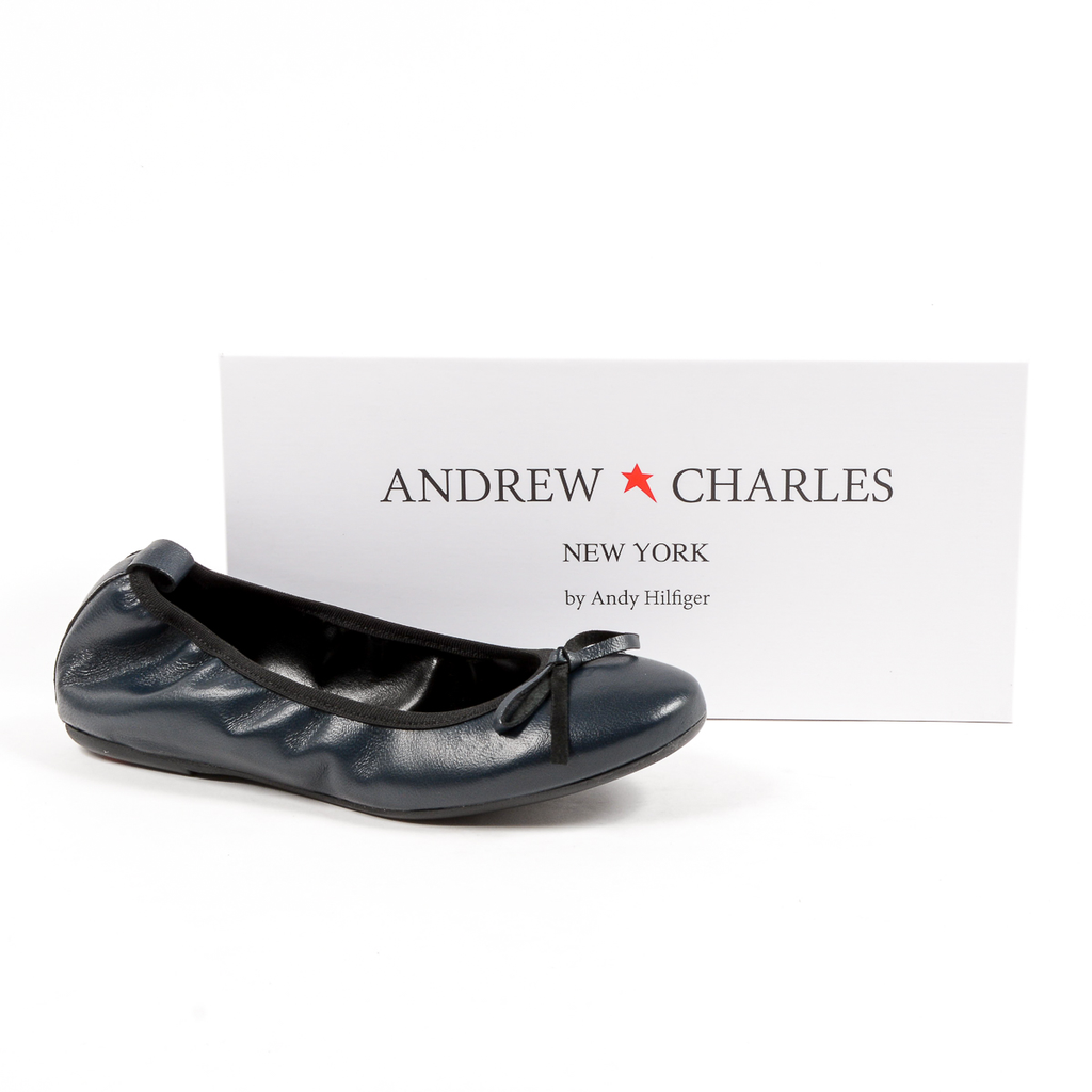 Andrew Charles Ballerina morbida da donna blu scuro GWEN
