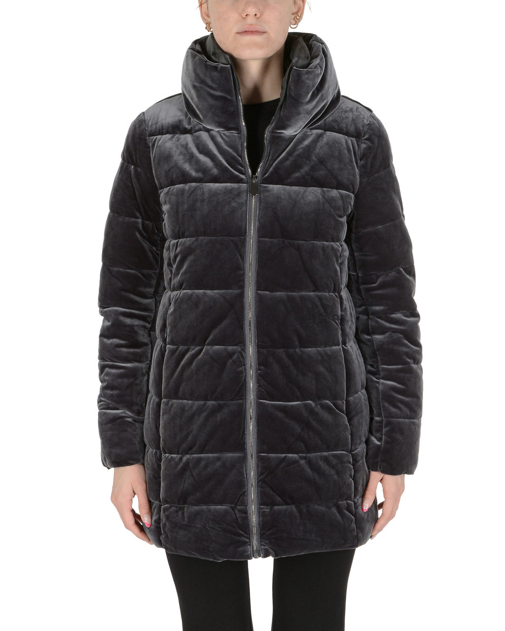 19V69 Italia Giacca Donna Nera MINA BLACK