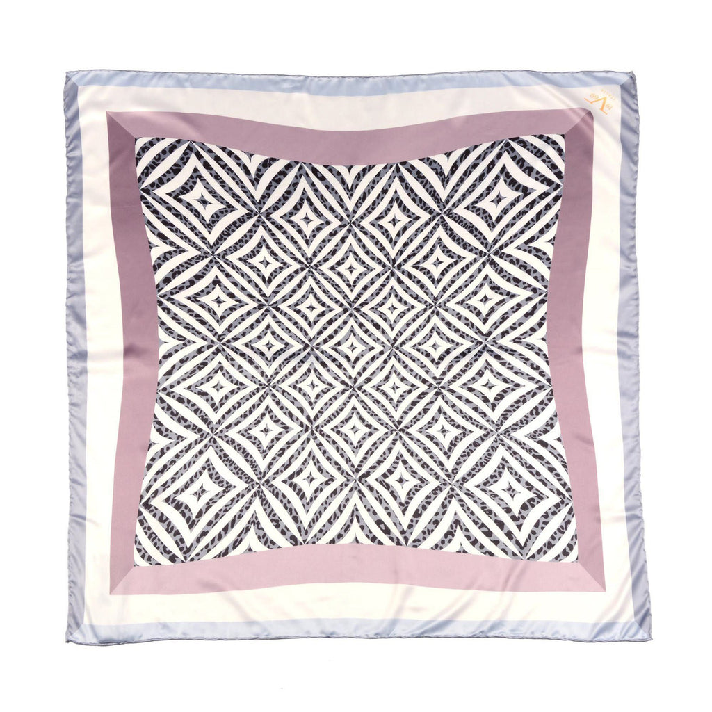 V 1969 Italia Foulard Donna Multicolore VIOLA
