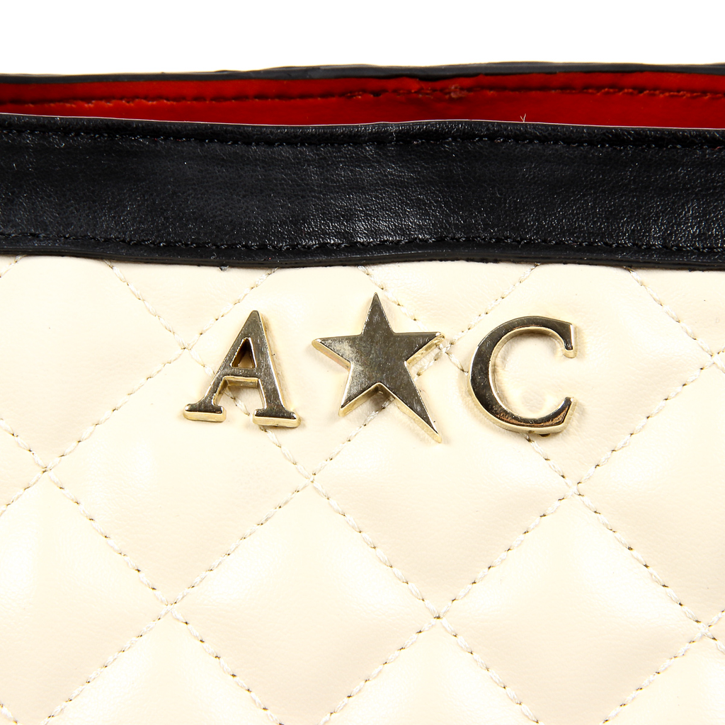 Borsa a mano da donna Andrew Charles Beige LILLI