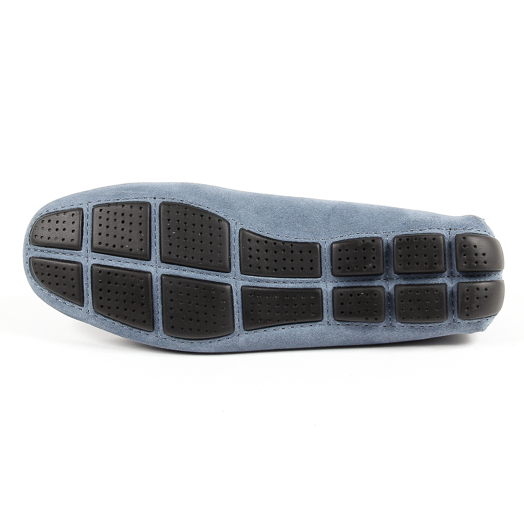 Mocassini da uomo Andrew Charles blu TRON