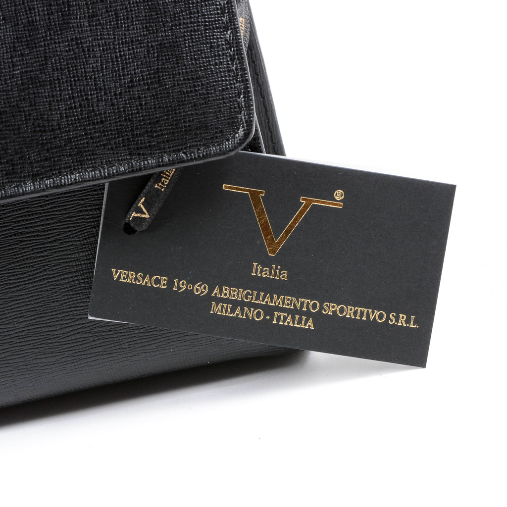 V 1969 Italia Borsa da donna nera PANAMA