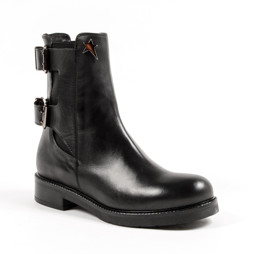 Stivaletto corto da donna Andrew Charles nero LINDA