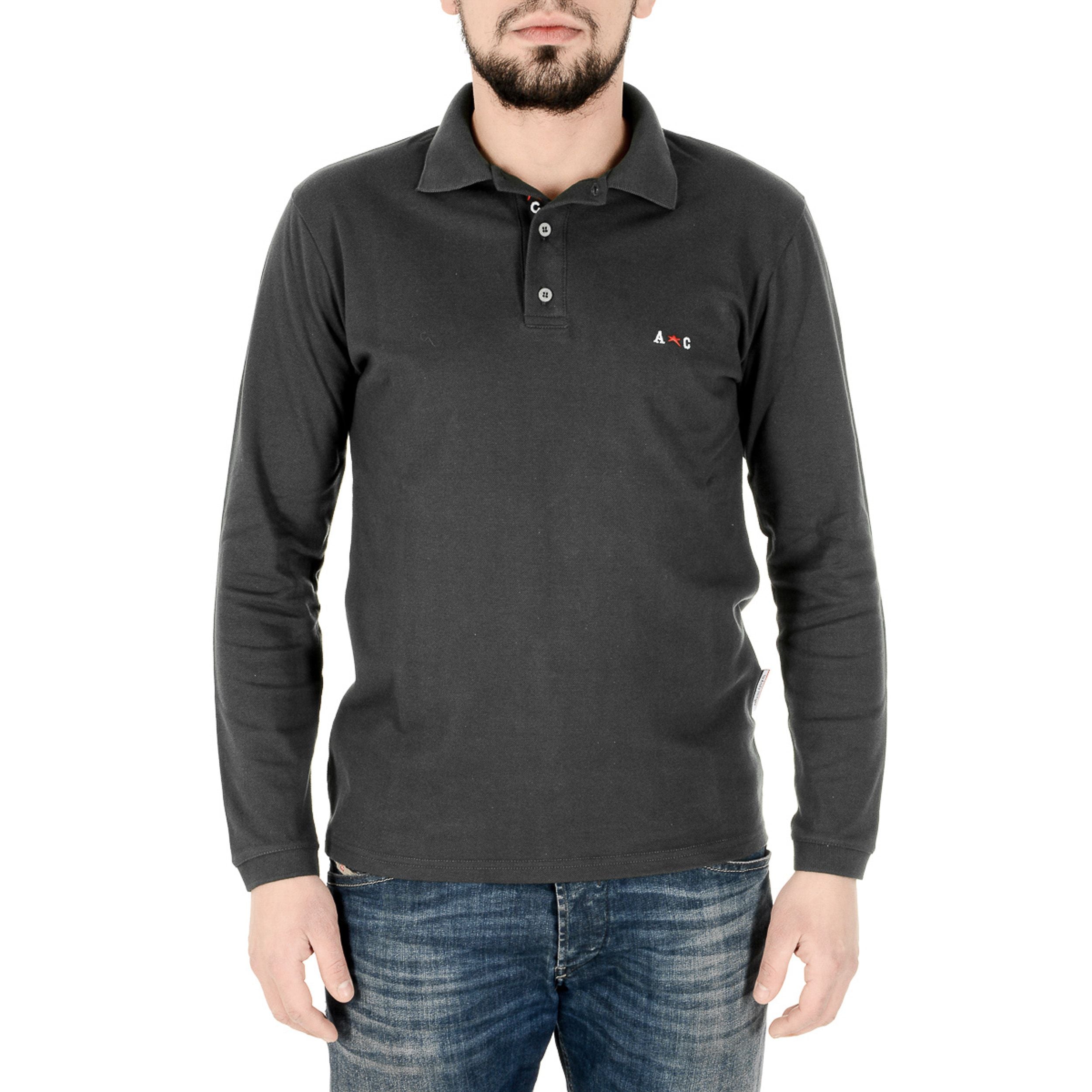 Polo da uomo Andrew Charles By Andy Hilfiger PT160 32001 ALABAMA GRIGIO SCURO