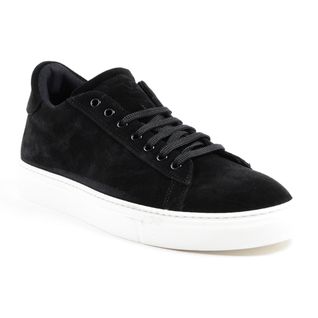 V 1969 Italia Mens Sneaker Nero CREMA