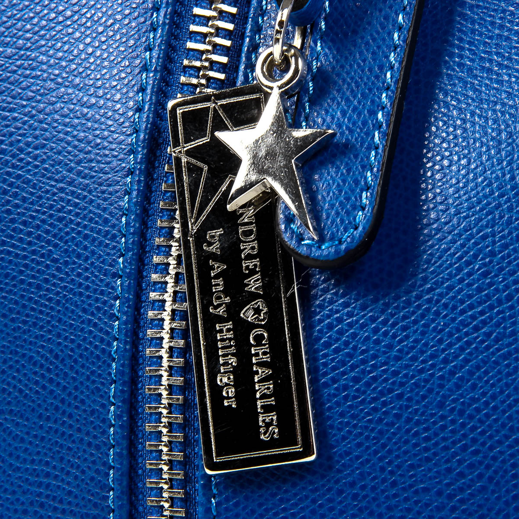 Borsa a mano da donna Andrew Charles blu ETHEL