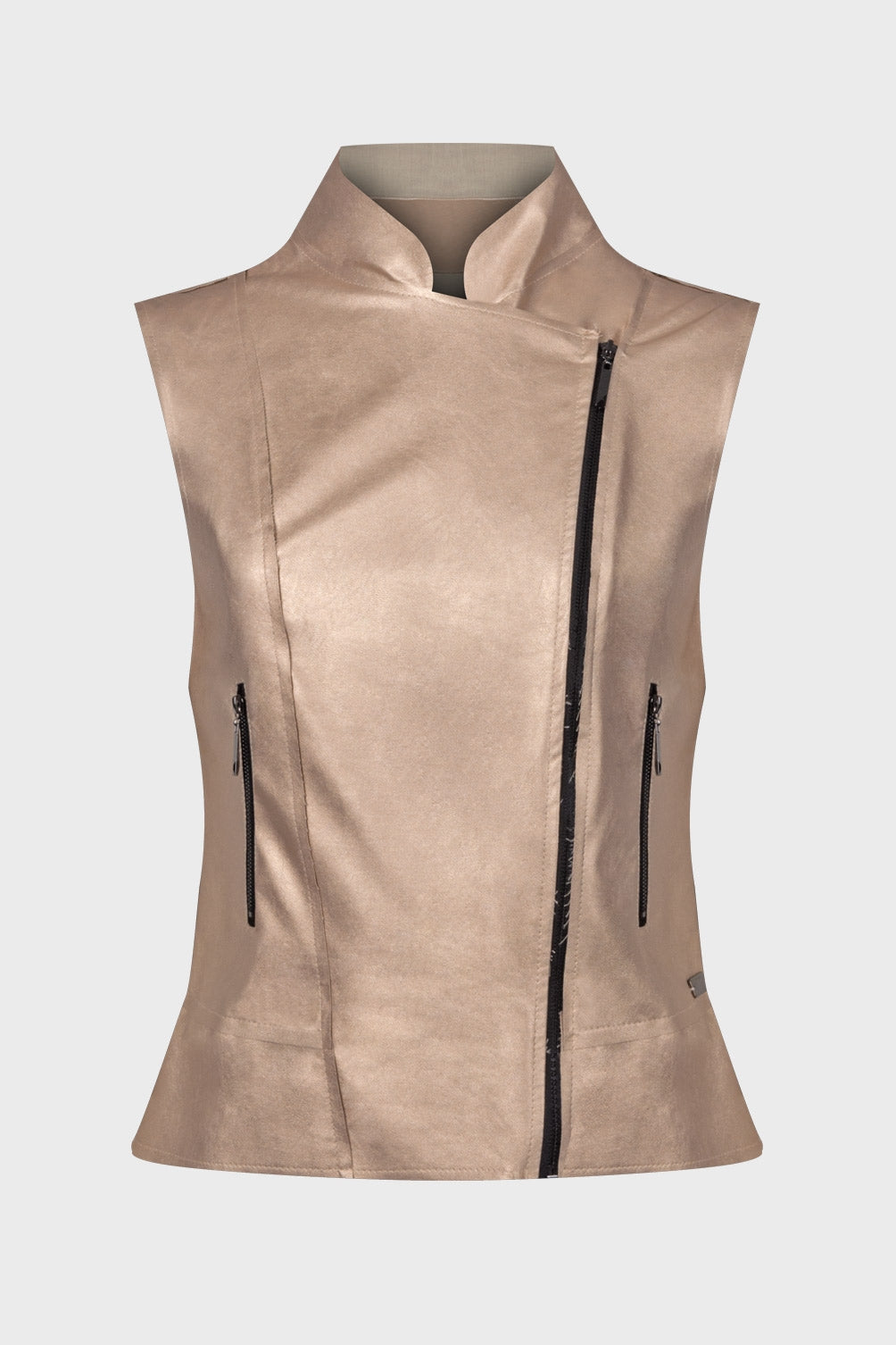 19V69 Italia Giacca da donna oro PARADISE GOLD VEST